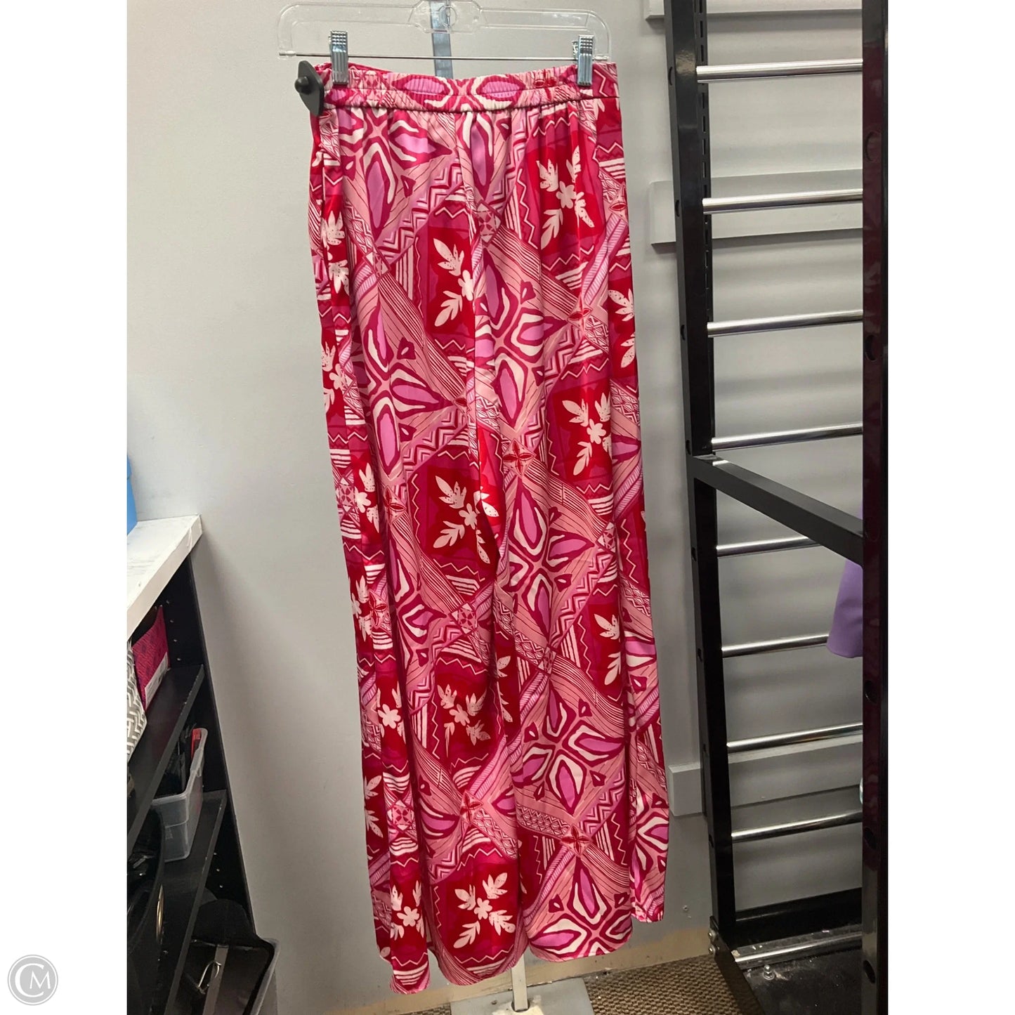 Pants Wide Leg By Cmc In Red, Size: S