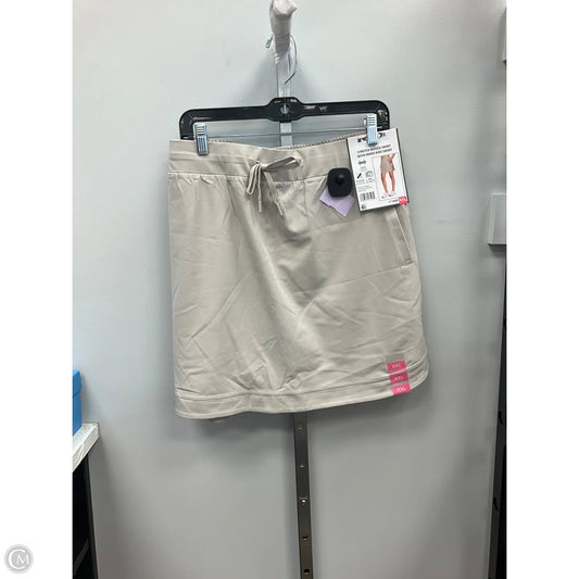 Skort By Rbx In Tan, Size: Xxl