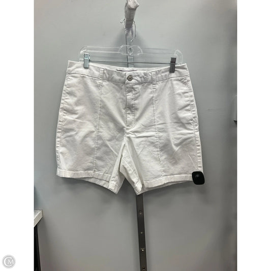Shorts By Gloria Vanderbilt In White, Size: 12