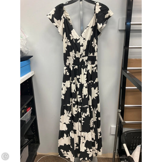 Dress Casual Maxi By Rachel Zoe In Black & White, Size: M