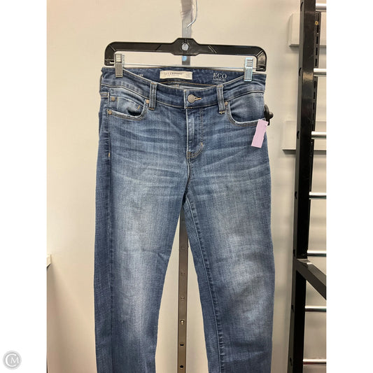 Jeans Flared By Liverpool In Blue Denim, Size: 4