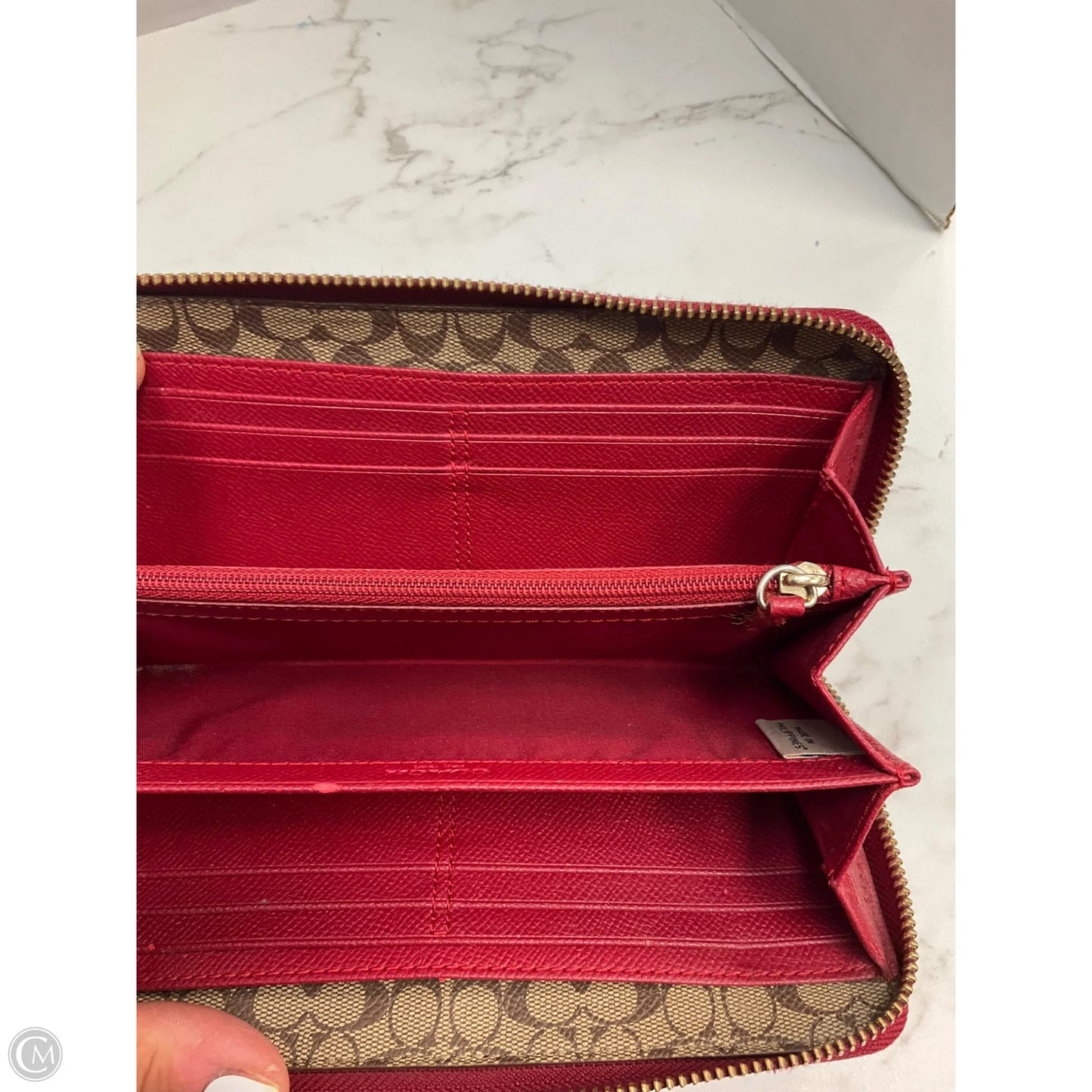 Wallet Designer By Coach, Size: Medium