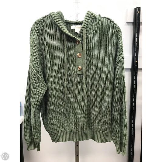Sweater By Natural Reflections In Green, Size: S