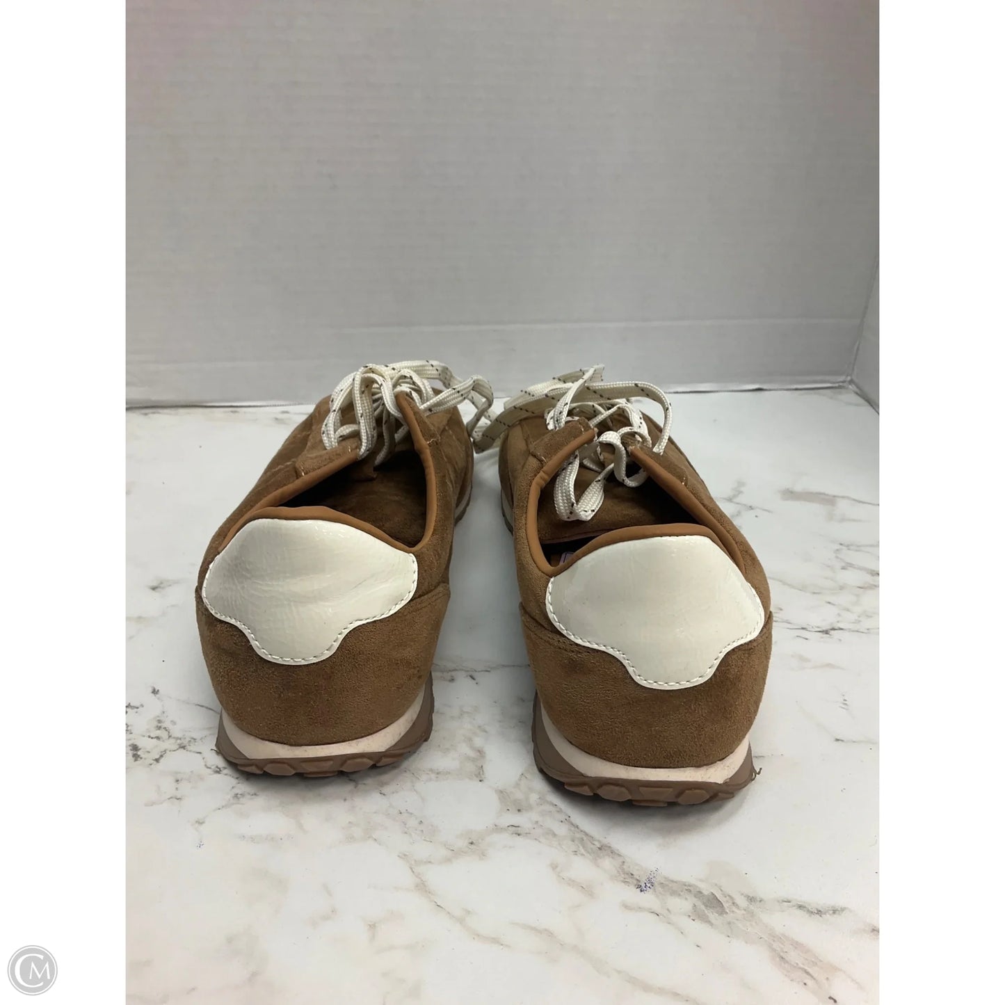 Shoes Sneakers By Madden Girl In Brown, Size: 9