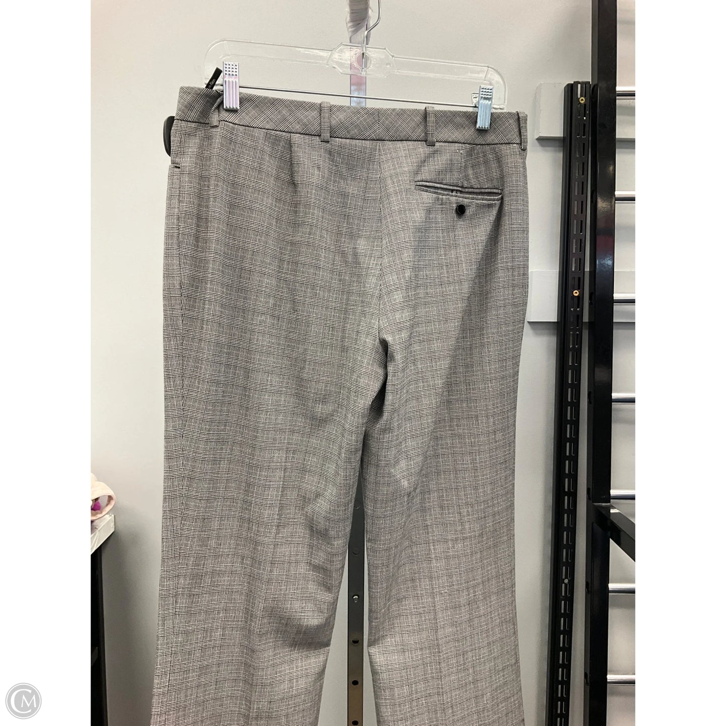 Pants Dress By Calvin Klein In Plaid Pattern, Size: 6