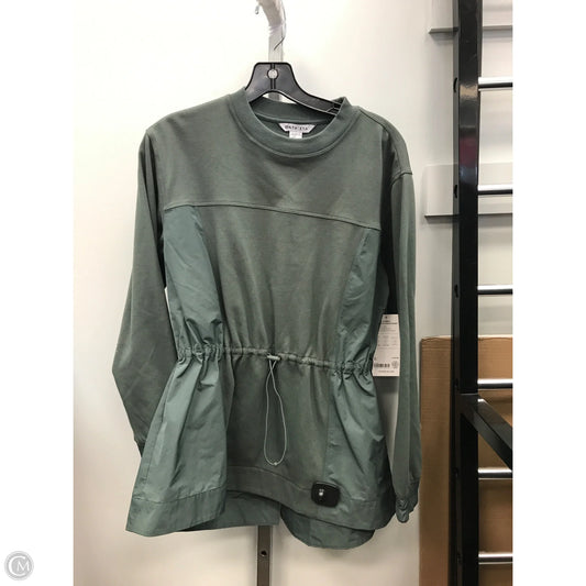 Athletic Sweatshirt Crewneck By Athleta In Green, Size: S