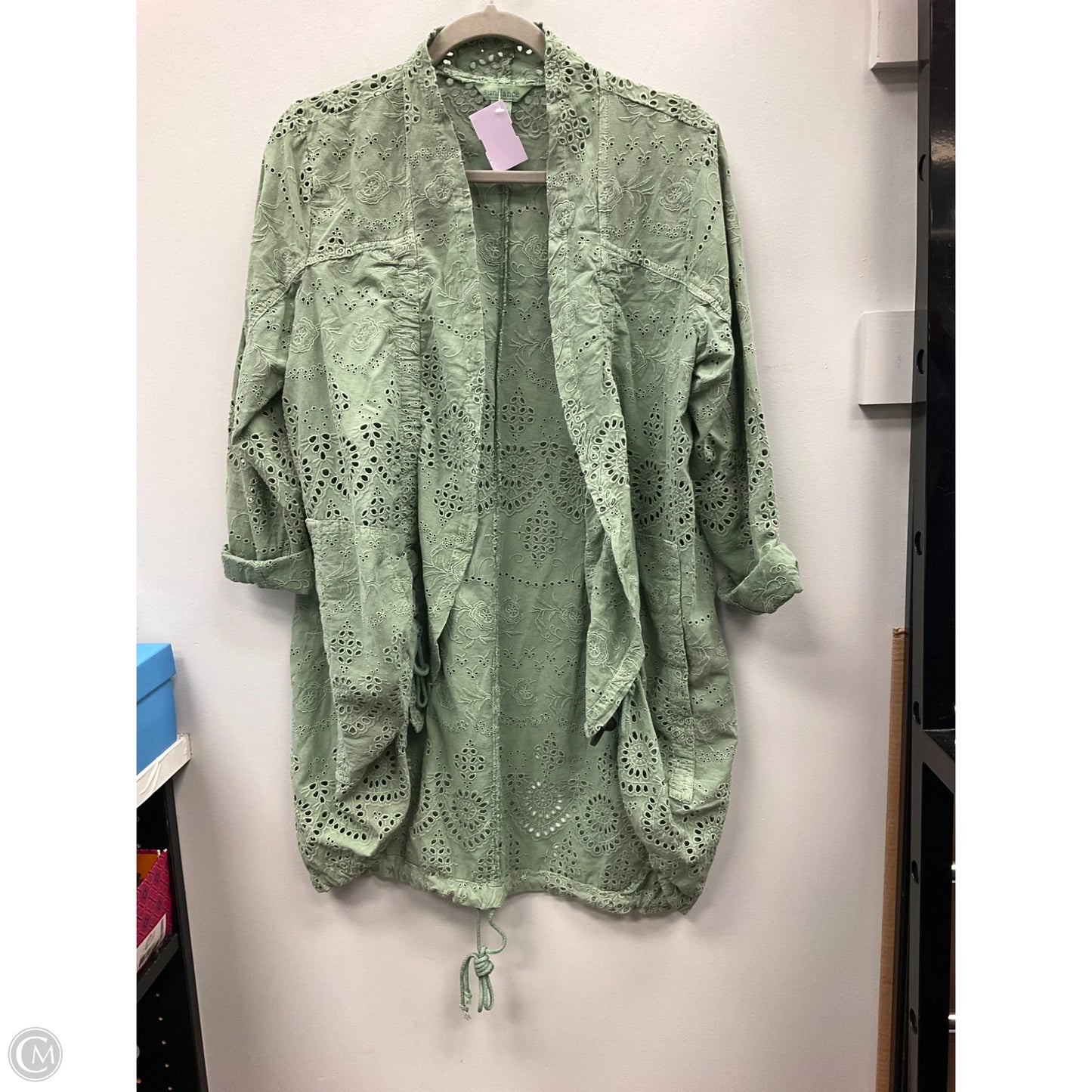 Cardigan By Sundance In Green, Size: M