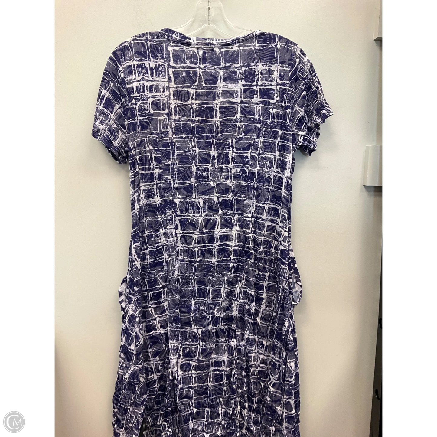 Dress Casual Short By Cmc In Purple & White, Size: Xs