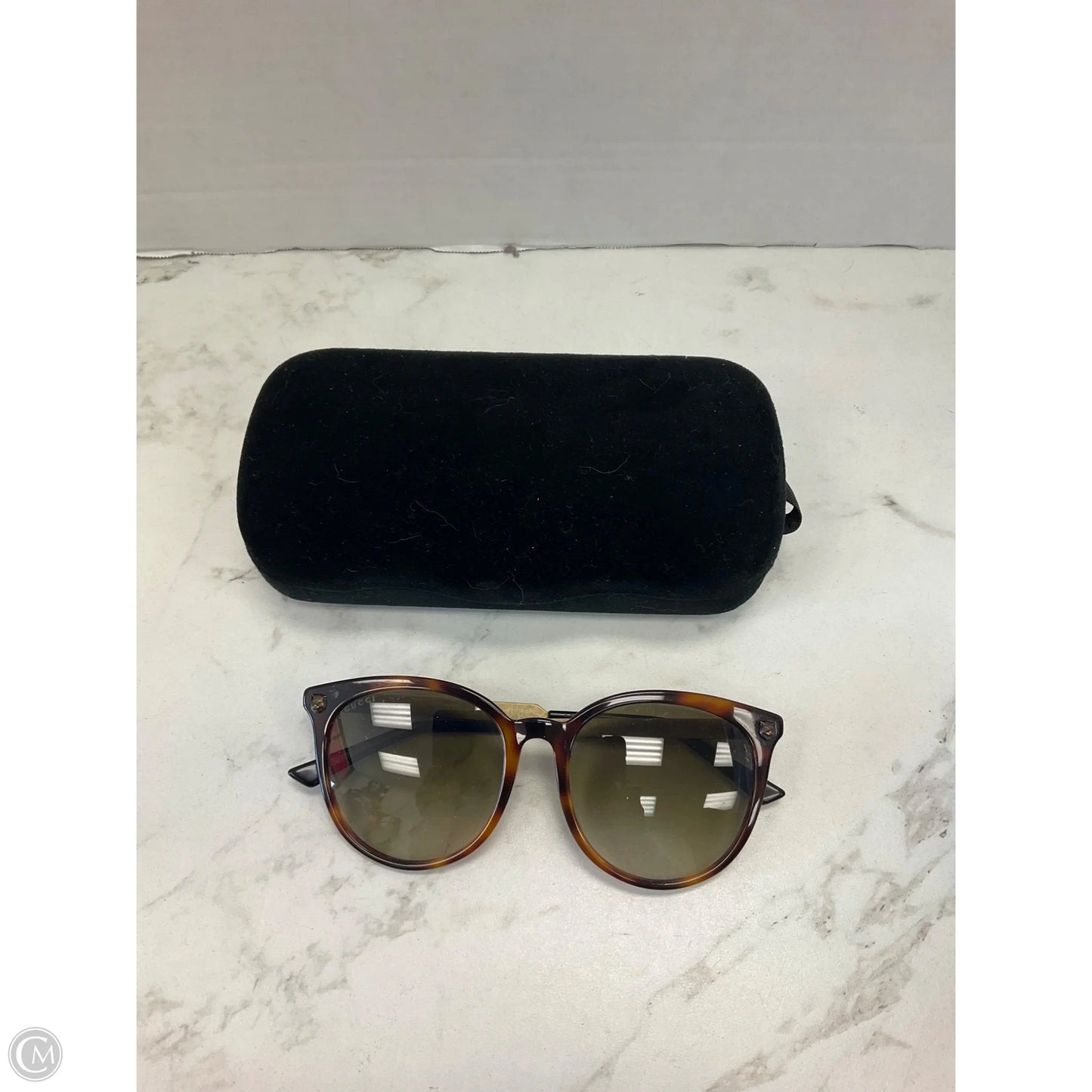 Sunglasses Luxury Designer By Gucci, Size:
