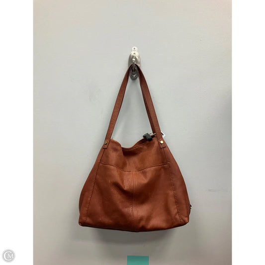 Handbag Leather By Cmc, Size: Medium