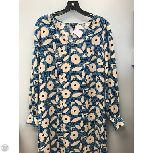 Dress Casual Short By Ann Taylor In Floral Print, Size: M
