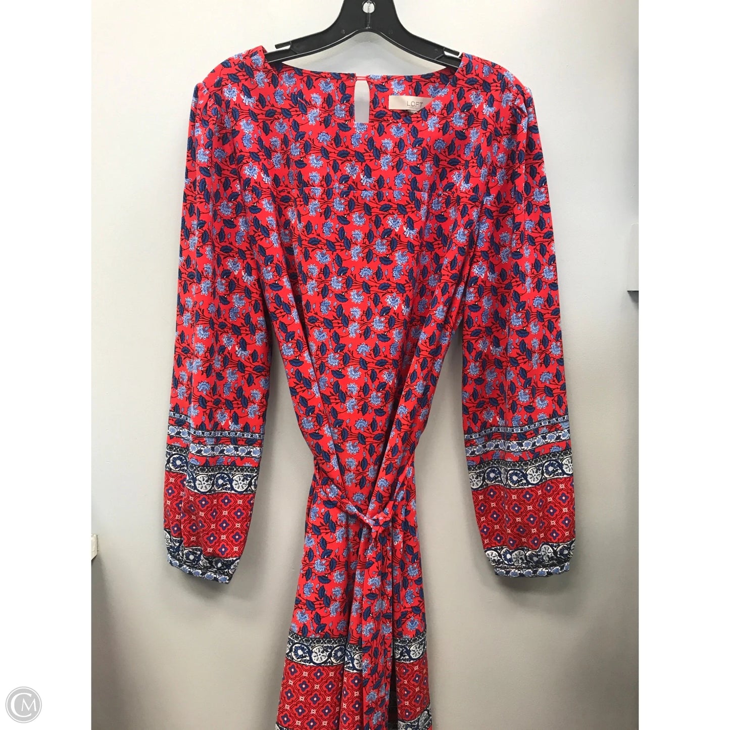 Dress Casual Short By Loft In Floral Print, Size: L