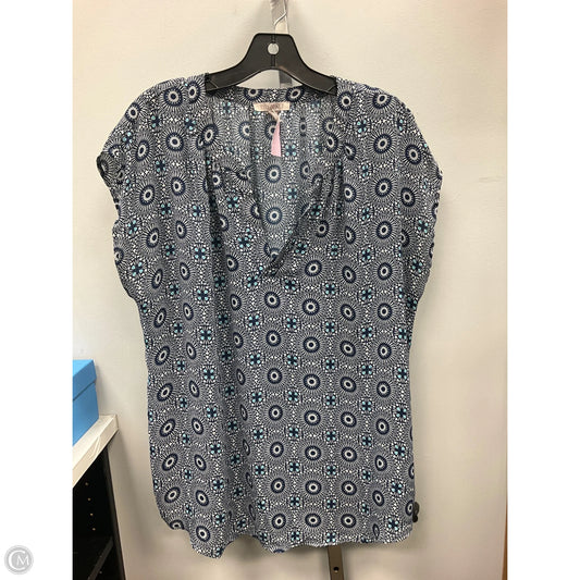 Top Sleeveless By Roz And Ali In Geometric Pattern, Size: 1x