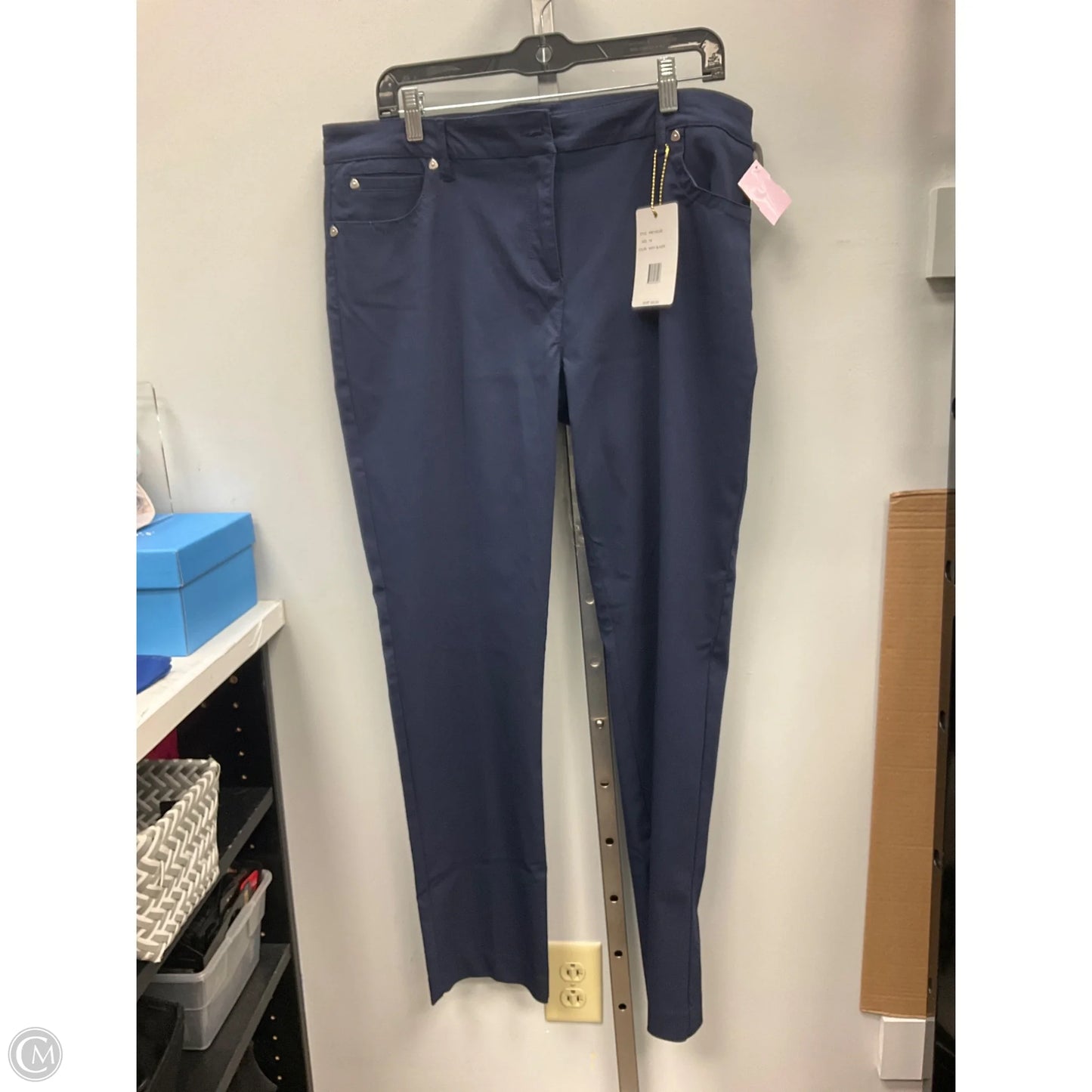 Pants Dress By Zac And Rachel In Navy, Size: 14