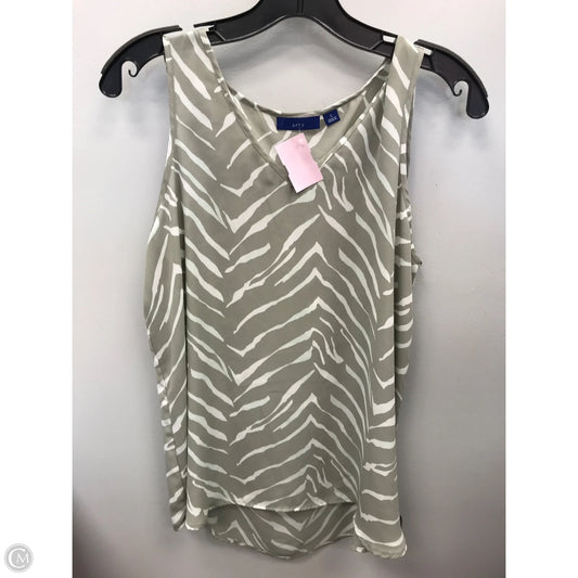 Top Sleeveless By Apt 9 In Multi-colored, Size: S