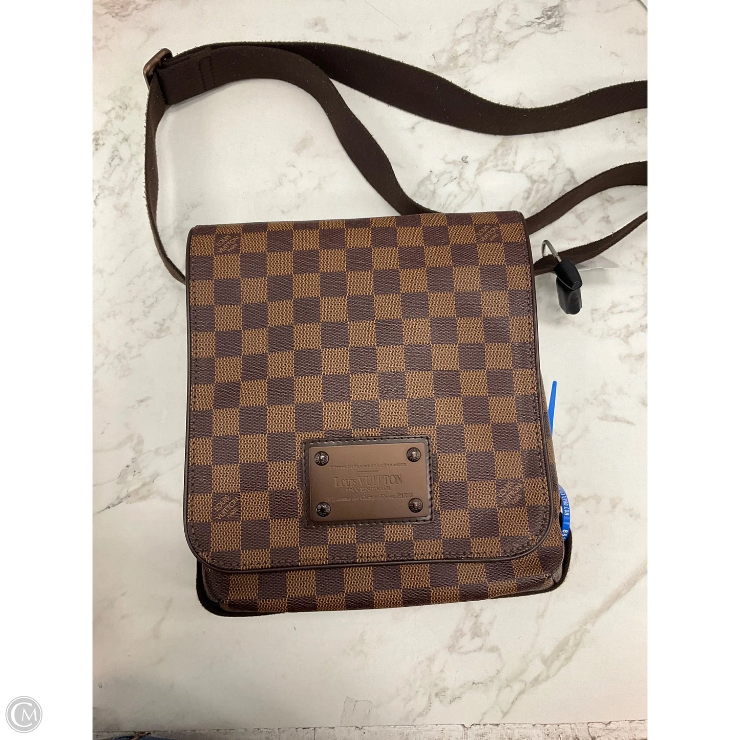 Crossbody Luxury Designer By Louis Vuitton, Size: Small