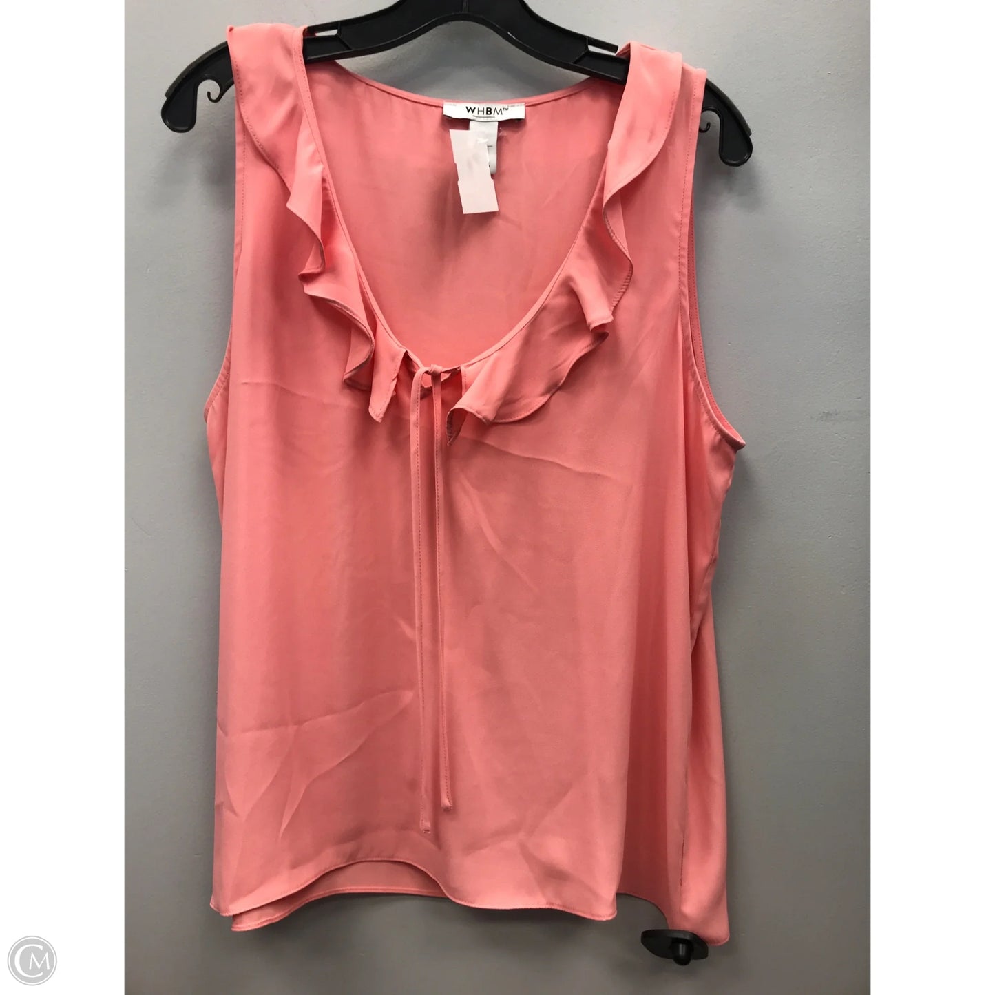 Top Sleeveless By White House Black Market In Peach, Size: L