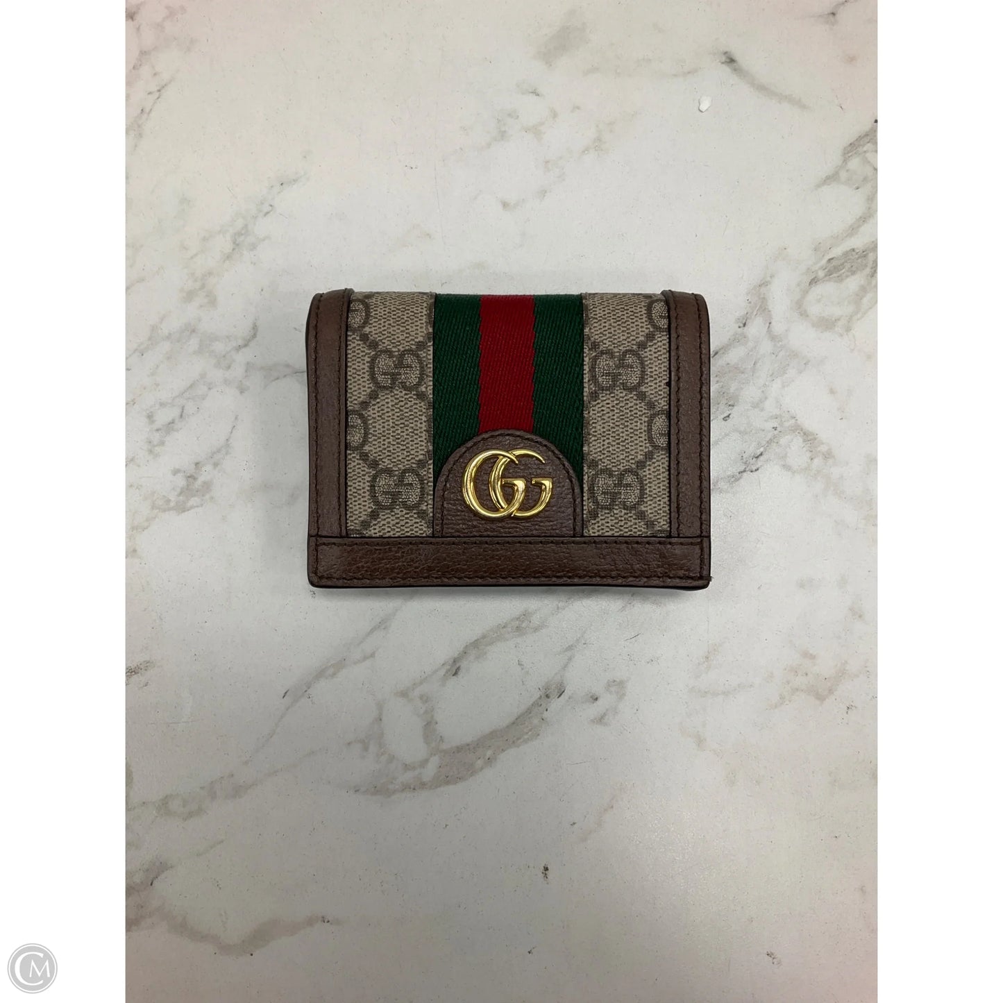 Wallet Luxury Designer By Gucci, Size: Small