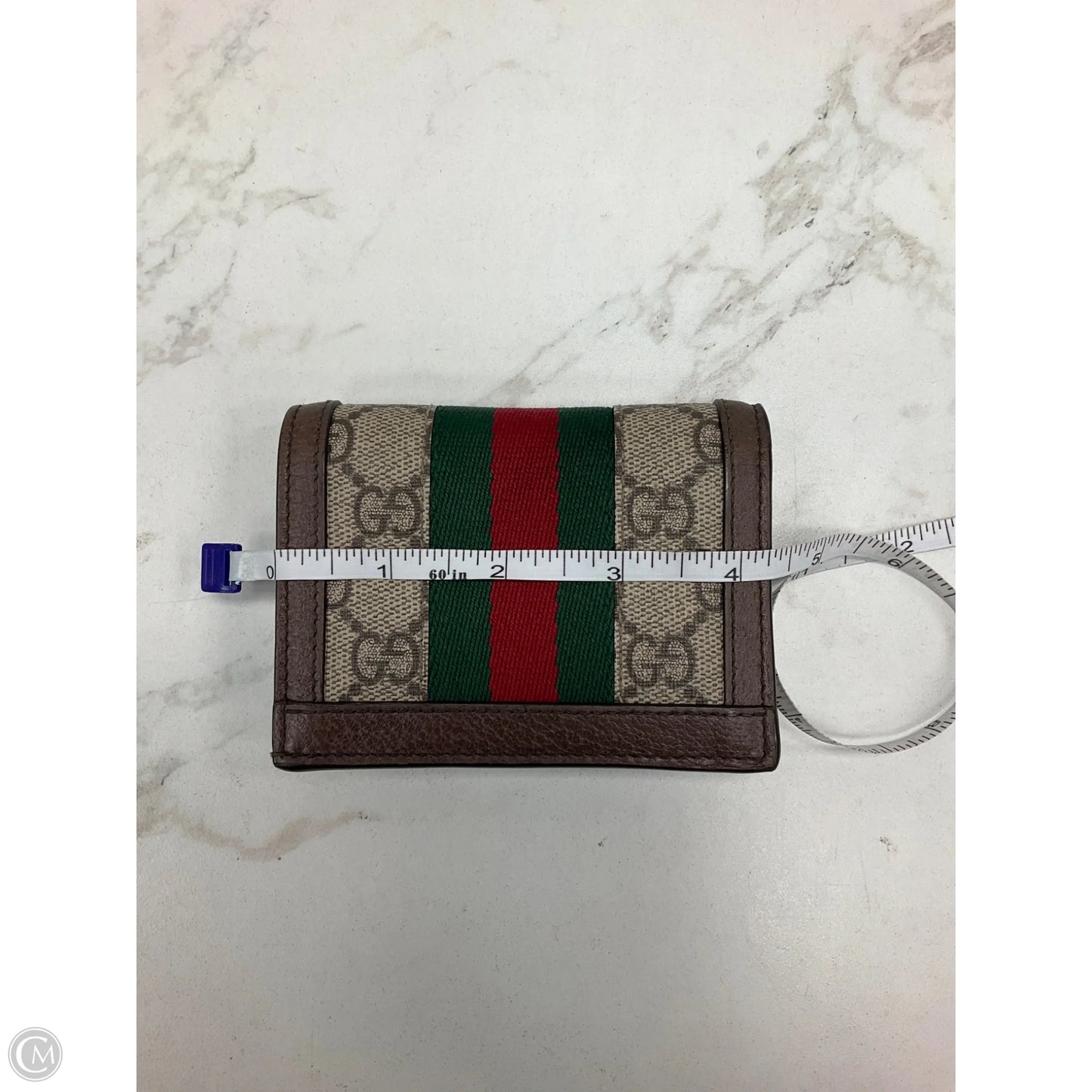 Wallet Luxury Designer By Gucci, Size: Small