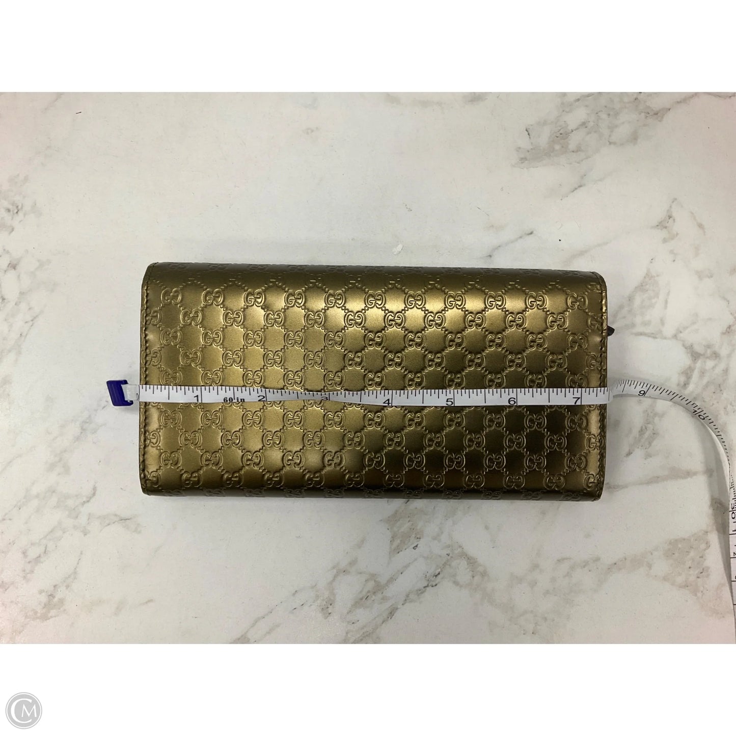 Wallet Luxury Designer By Gucci, Size: Large