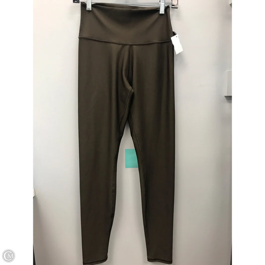 Athletic Leggings By Alo In Brown, Size: M