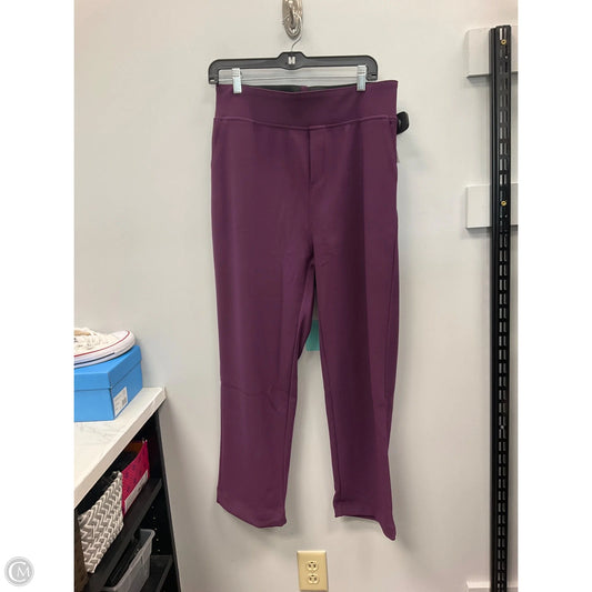 Pants Leggings By Zenana In Purple, Size: Xl