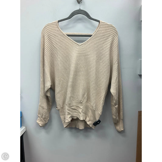 Sweater By Hippie Rose In Beige, Size: S