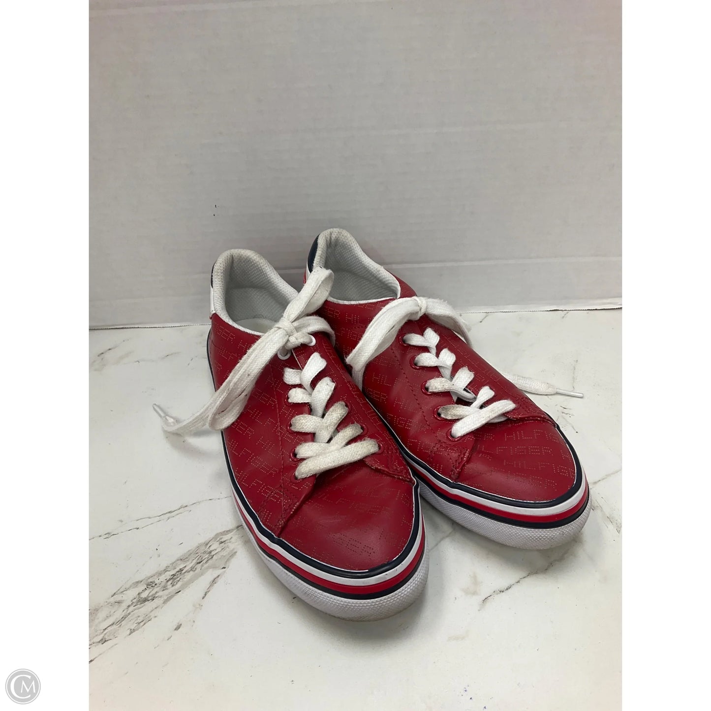 Shoes Sneakers By Tommy Hilfiger In Red, Size: 7