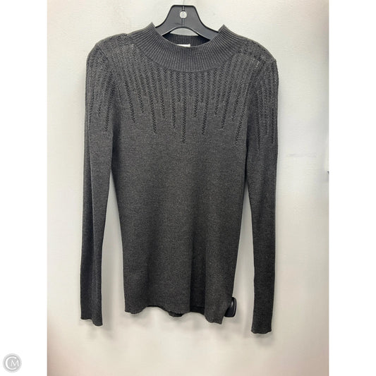 Top Long Sleeve By Maxx New York In Grey, Size: M