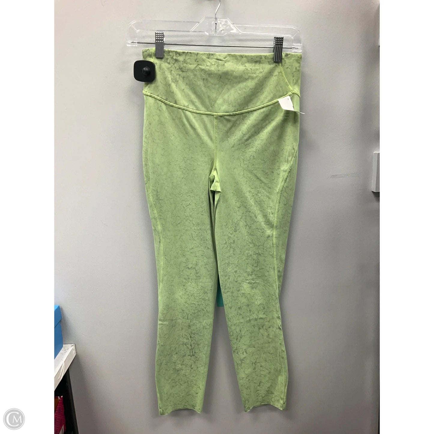 Athletic Capris By Lululemon In Green, Size: 6