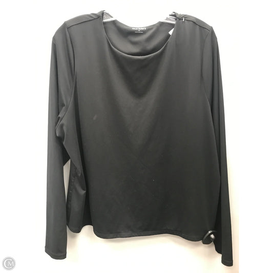 Top Long Sleeve By Old Navy In Black, Size: 2x