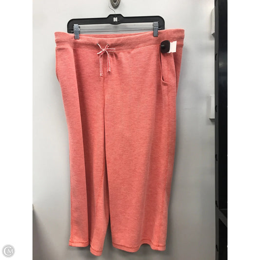 Pants Lounge By Chicos In Orange, Size: Xl