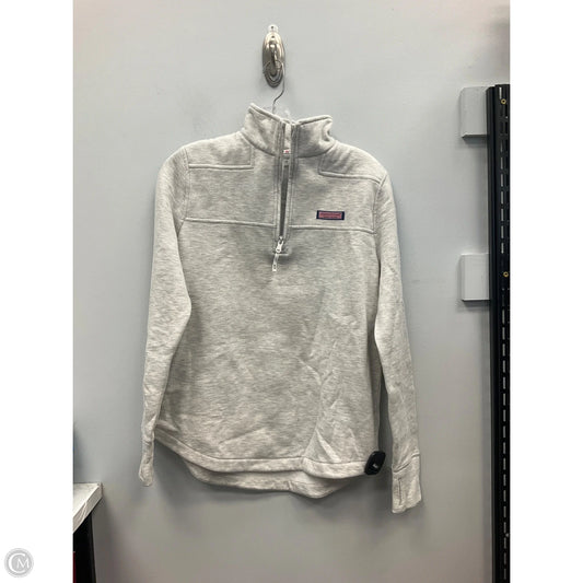 Sweatshirt Collar By Vineyard Vines In Grey, Size: Xs