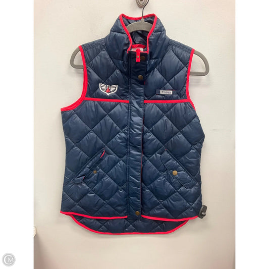 Vest Puffer & Quilted By Columbia In Navy, Size: S
