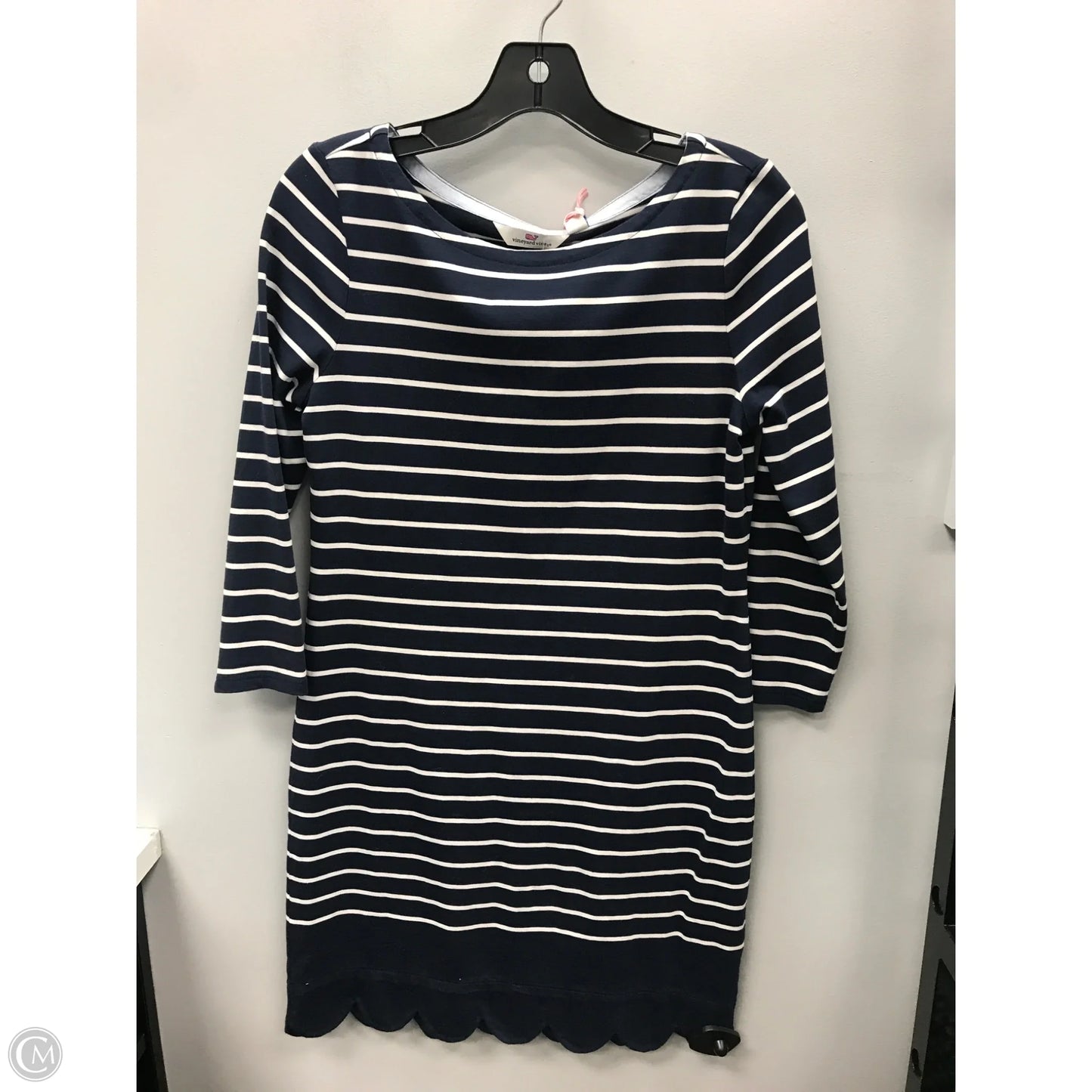 Dress Casual Short By Vineyard Vines In Striped Pattern, Size: Xxs
