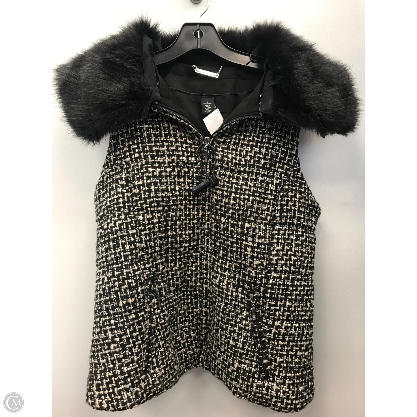 Vest Other By White House Black Market In Black & Cream, Size: S