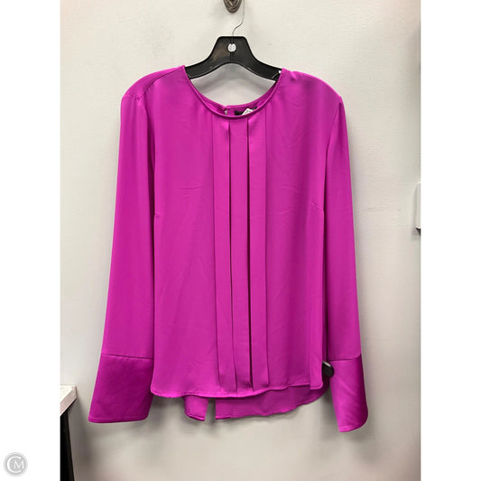 Top Long Sleeve By J. Crew In Pink, Size: Xl