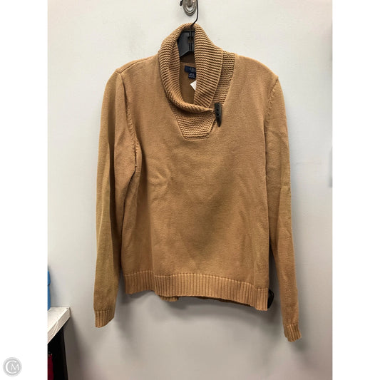 Sweater By Chaps In Tan, Size: Xl