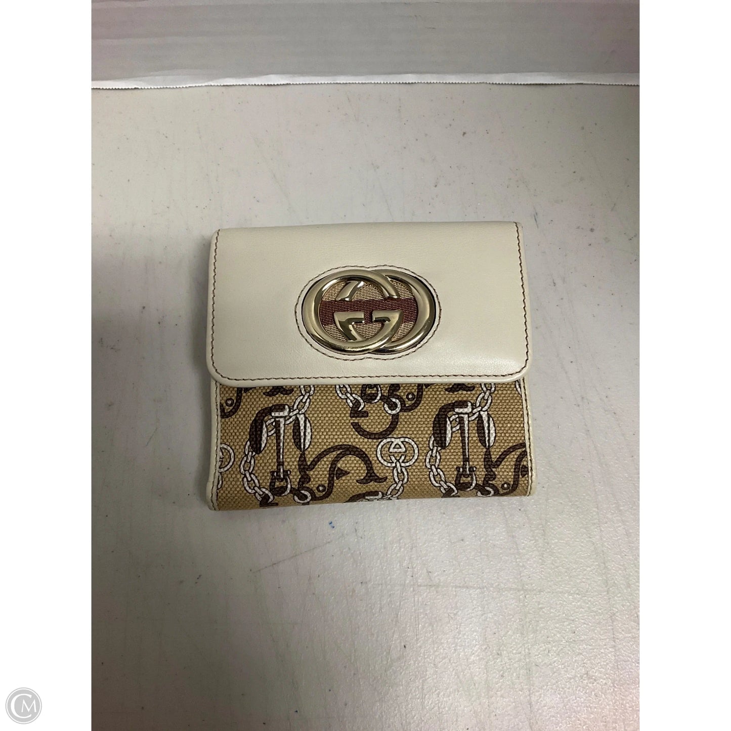 Wallet Luxury Designer By Gucci, Size: Medium