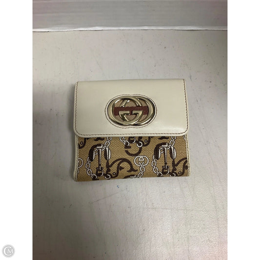 Wallet Luxury Designer By Gucci, Size: Medium