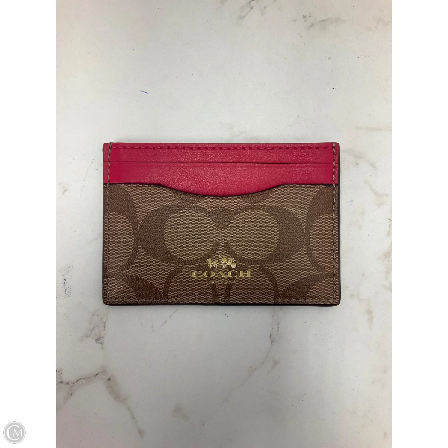 Id/card Holder Designer By Coach, Size: