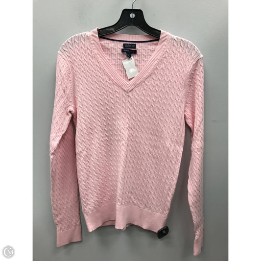 Sweater By Tommy Hilfiger In Pink, Size: L