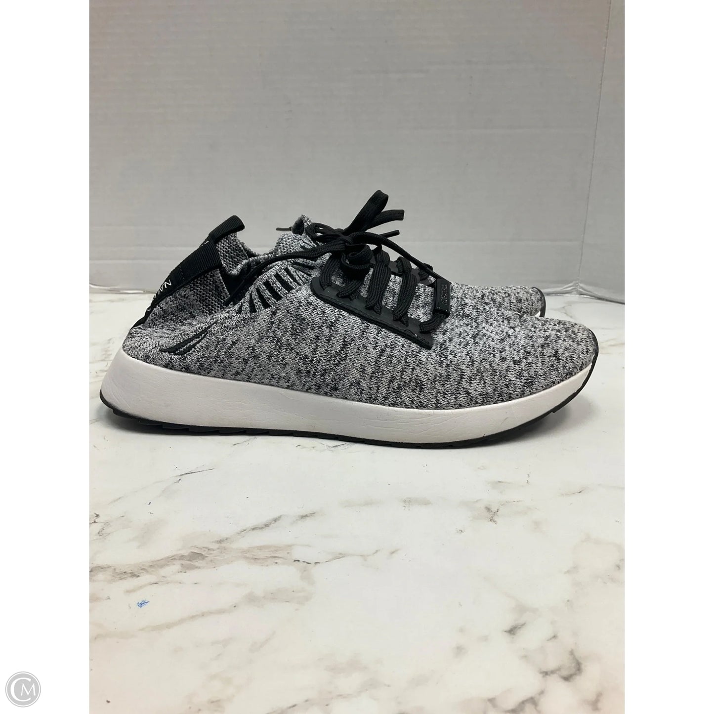 Shoes Sneakers By Nautica In Black & White, Size: 7.5