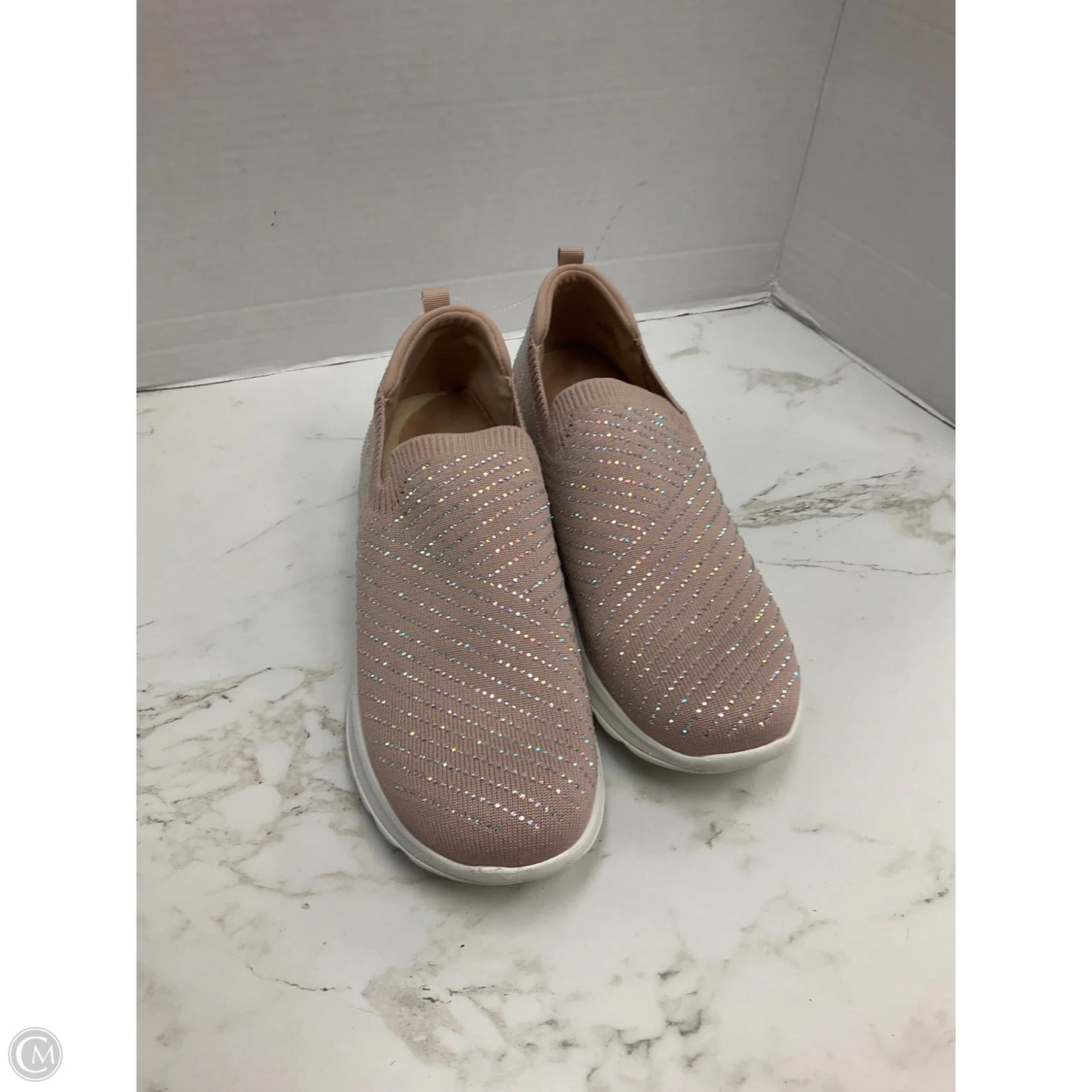 Shoes Heels Platform By Taryn Rose In Pink, Size: 9