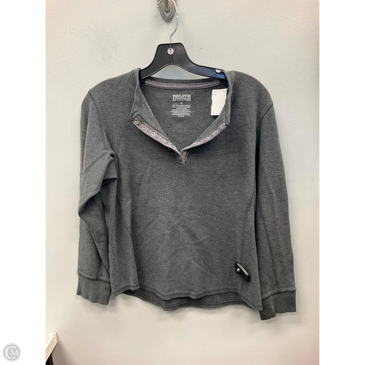 Top Long Sleeve By Duluth Trading In Grey, Size: S