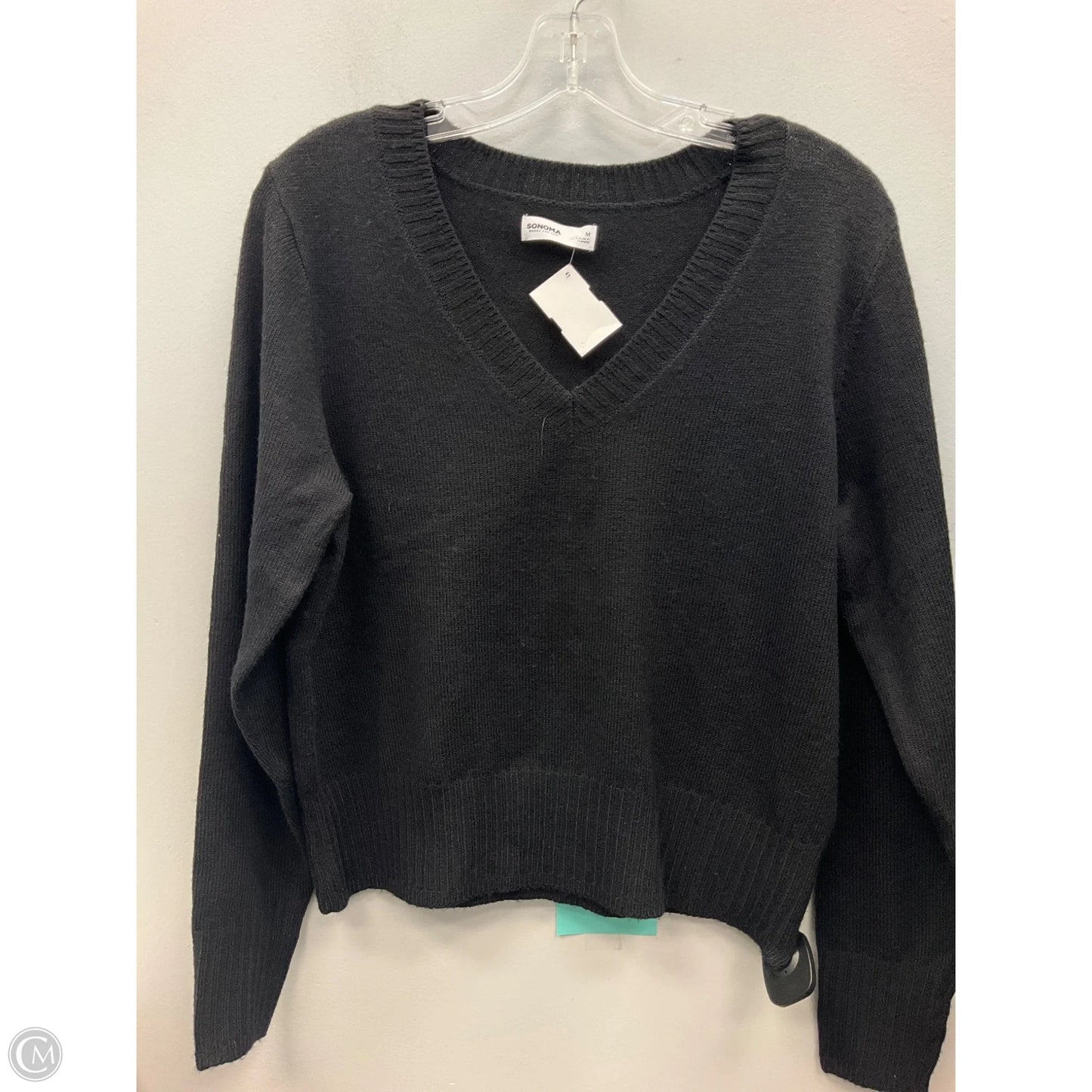 Sweater By Sonoma In Black, Size: M