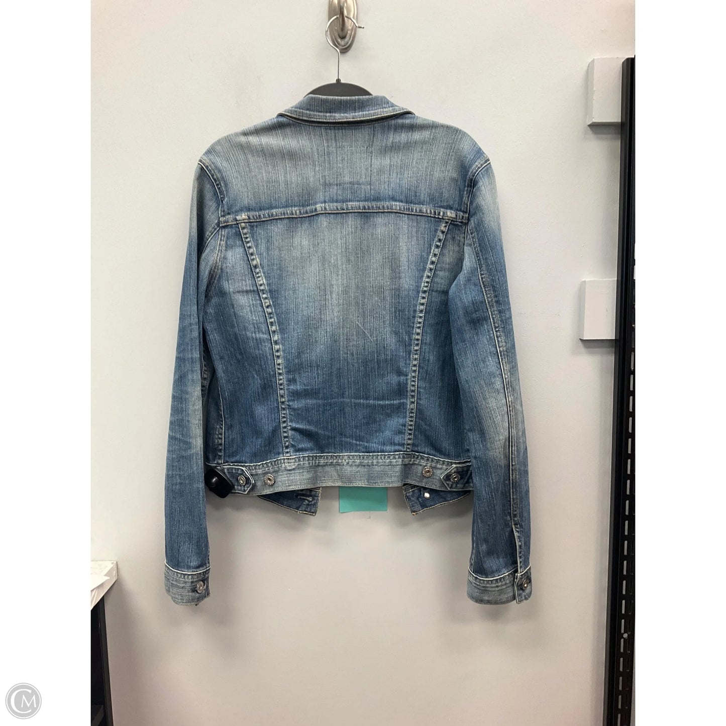 Jacket Denim By Adriano Goldschmied In Blue Denim, Size: M