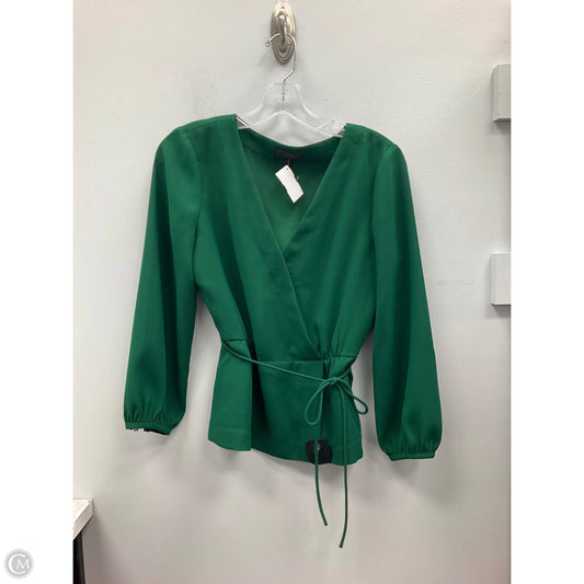 Top 3/4 Sleeve By J. Crew In Green, Size: 8p