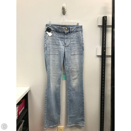 Jeans Boot Cut By White House Black Market In Blue Denim, Size: 6