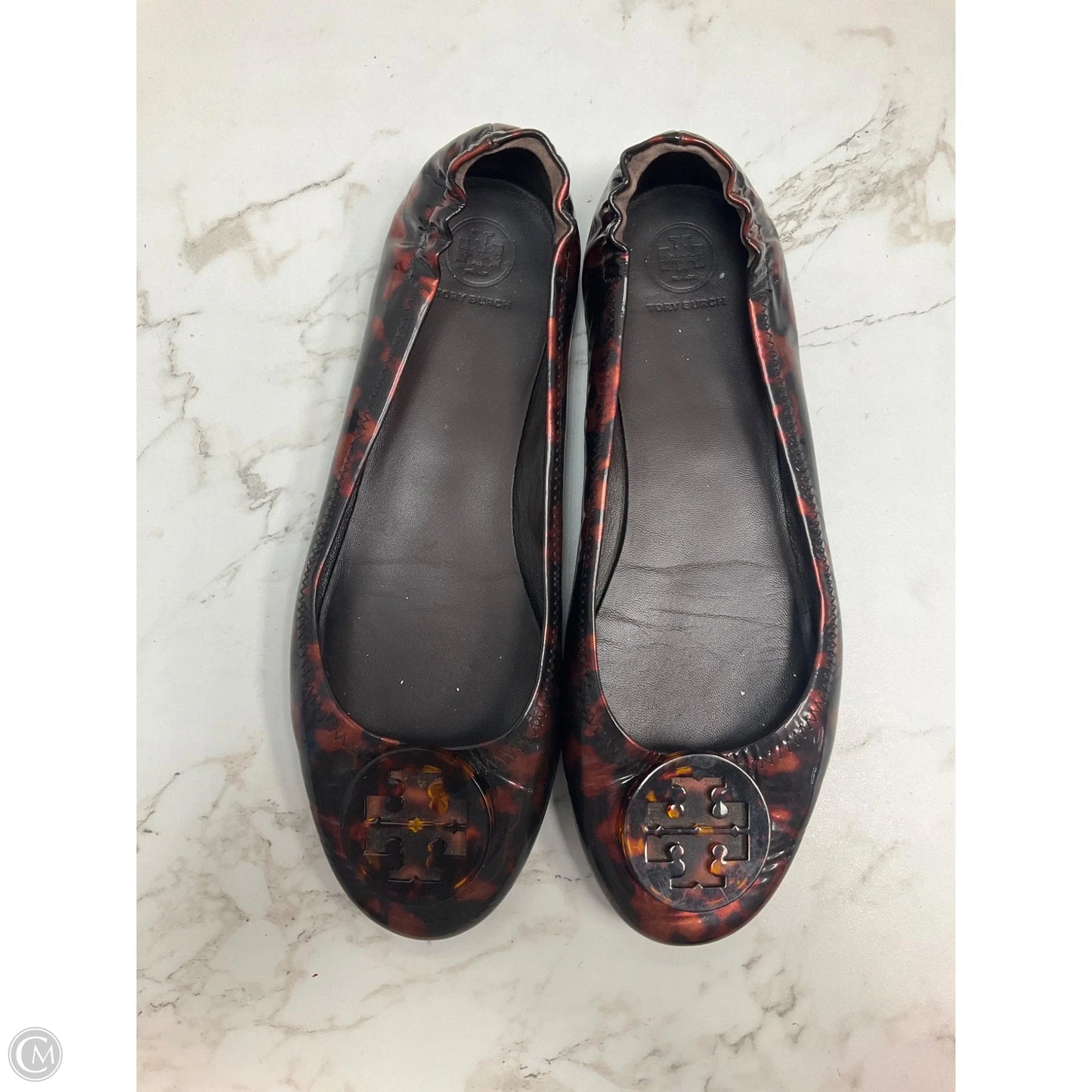 Shoes Designer By Tory Burch In Animal Print, Size: 10.5